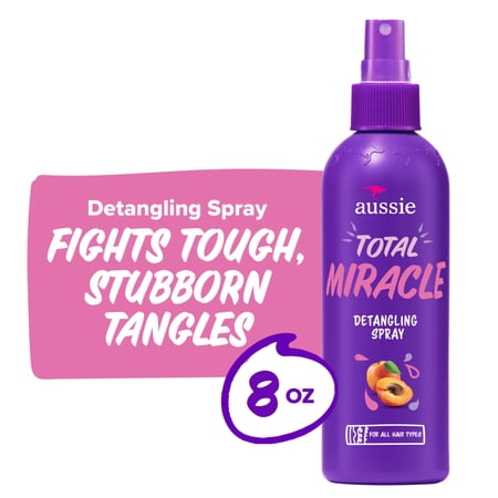 Aussie Total Miracle Hair Detangling Spray with Apricot Oil for All Hair Types, 8 fl oz price history and forecast - Aussie 00381519186967