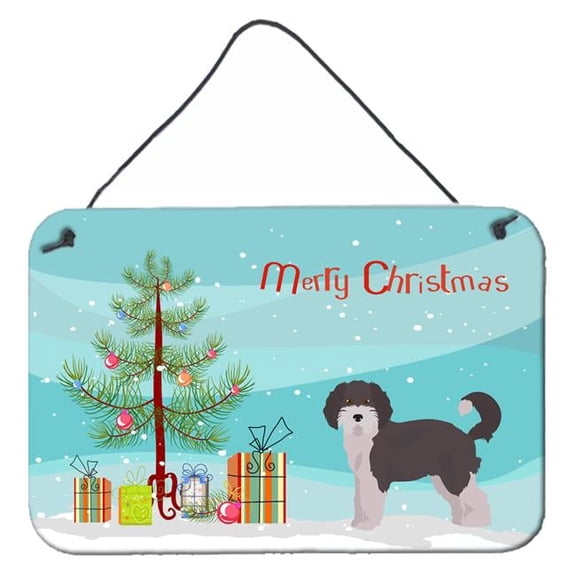 Aussiedoodle No.1 Christmas Tree Wall or Door Hanging Prints