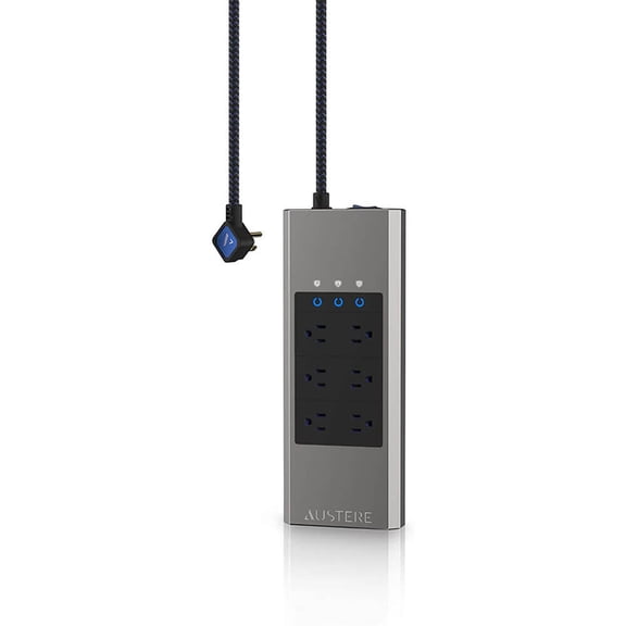 Austere 5SPS6US1 V Series Power 6-Outlet w/ Omniport USB