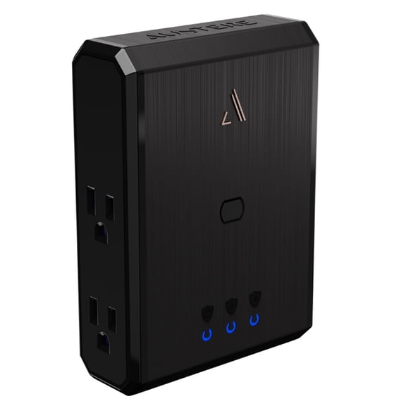 Austere III Series Power Wall Tap with 2,500-Joules Surge Protection, 4 AC Outlets, 3S-PS4-US2, 3S-PS4-US2