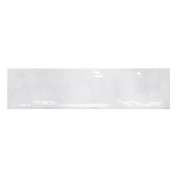Austin 3-in x 12-in Subway Marble Look Glossy Ceramic Wall Tile