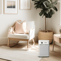 Austin Air Haelthmate Plus Junior Air Purifier for Smaller and Cleaner Space, White