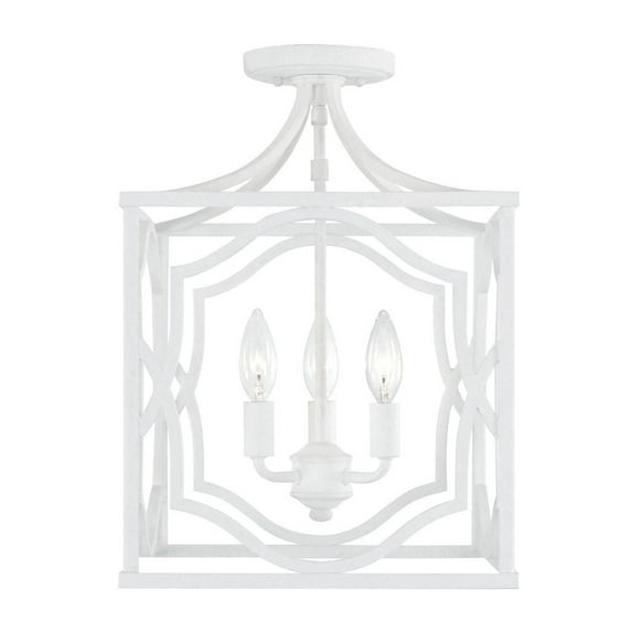 Austin Allen - Anna - 3 Light Foyer In Mediterranean Style-18.25 Inches Tall and