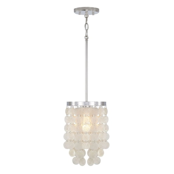 AA1012PN Austin Allen Shelby - 1 Light Pendant In Transitional Style-12.5 Inches Tall and 8.25 Inches Wide -Traditional Installation