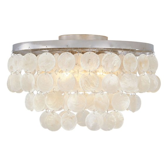 Austin Allen - Shelby - 3 Light Flush Mount In Transitional Style-10.25 Inches