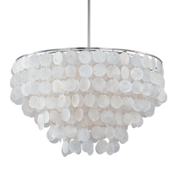 Austin Allen - Shelby - 6 Light Pendant In Transitional Style-15 Inches Tall and