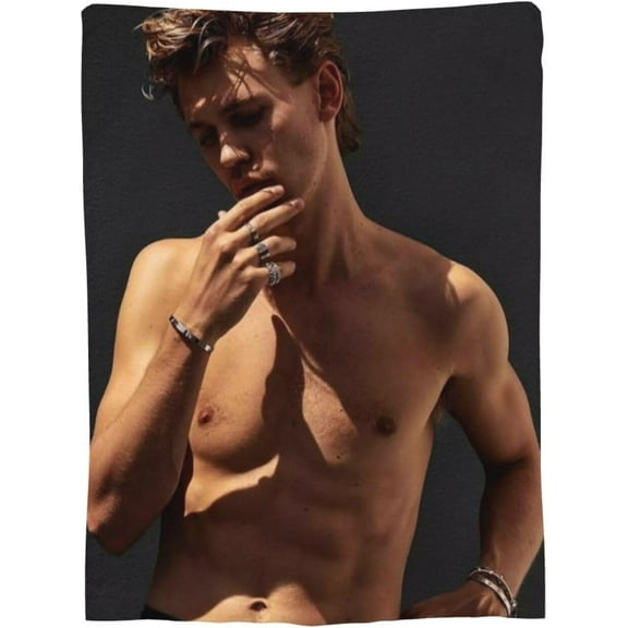 Austin Butler Blanket Bedding Fleece Blanket Soft Throw Blankets Lightweight Anti-Static Blanket - 3 Sizes