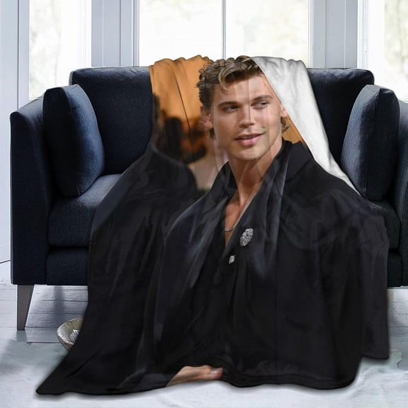 Austin Butler Blanket Bedding Fleece Blanket Soft Throw Blankets Lightweight Anti-Static Blanket - 3 Sizes