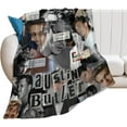 thumbnail image 1 of Austin Butler Blanket Cool #1 Super Soft Throw Blanket Silky Flannel Lightweight for Sofa, Bed Blanket All Season Use 40""*50"" （100 * 130cm）, Style, 1 of 6