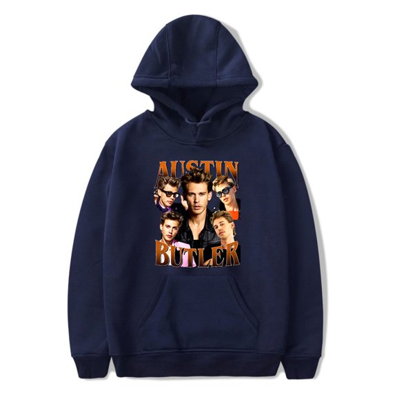 Austin Butler Hoodie Cosplay Sweatshirt Vintage 90s Pullover Hip Hop Longsleeve Clothes