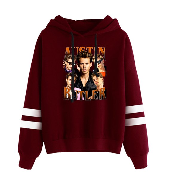 Austin Butler Hoodies Casual Pullovers Pocketless Sweatshirts Mens Womens Clothes