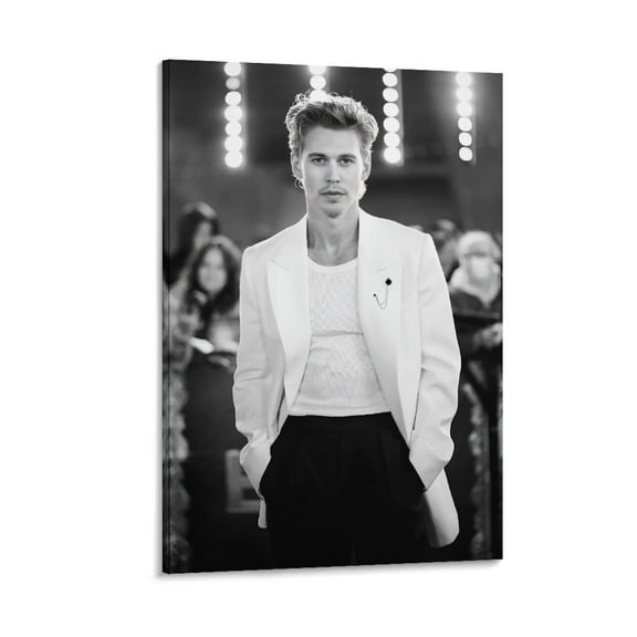 Austin Butler Popular Actor Model Art Poster Room Aesthetic Poster Print Art Wall Painting Canvas Posters Gifts Modern Bedroom Decor 08x12inch(20x30cm)