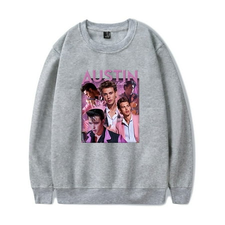 Austin Butler Sweatshirt Hip Hop Crewneck Unisex Clothes Fashion Pullover for Men