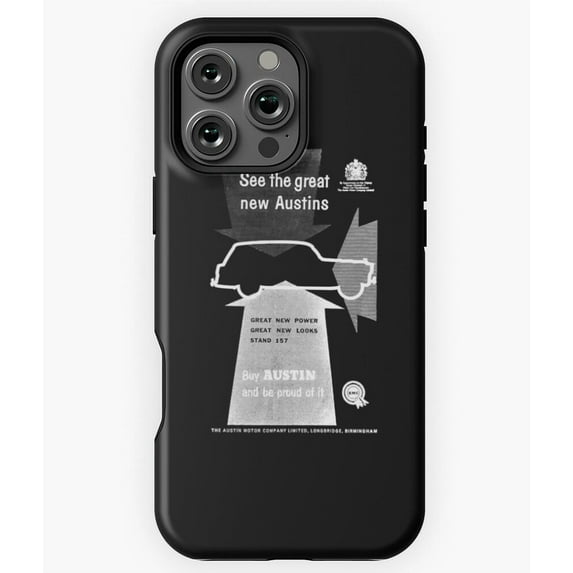 Austin Cars 1950s Vintage Ad M0036 Phone Case for iPhone 17 16 15 14 13 12 11 Pro Max