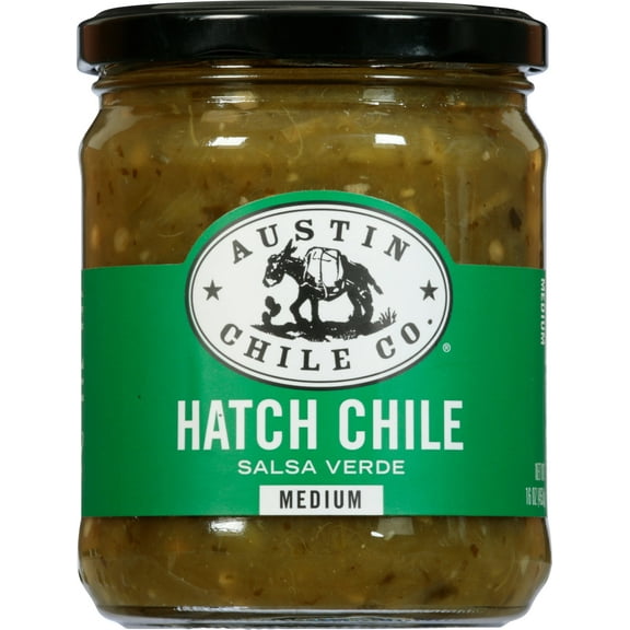 Austin Chile Company Salsa Green Hatch 16 oz (Pack Of 6)