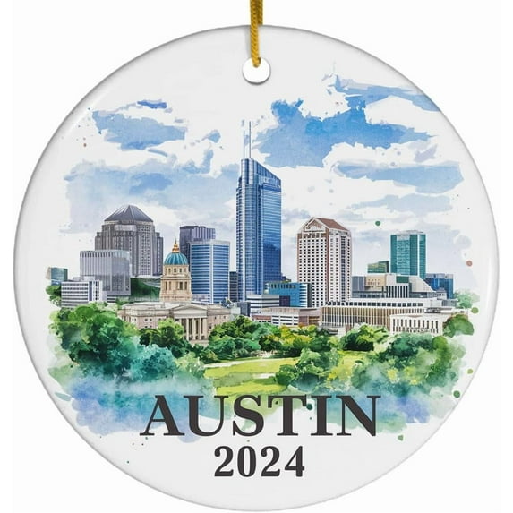 Austin Christmas Ornament, Austin Ornament, Austin Gift Ornaments, Austin Custom Ornament, Christmas, Austin Bauble, Texas Ornament, 2025 SNhbOZ (Austin Christmas)