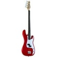 thumbnail image 1 of Bass Gtr, Dbl Cutaway Red, 1 of 1