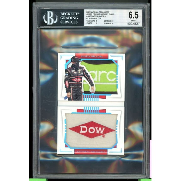 Austin Dillon 2021 NT Firesuit Booklet Duals Associate Sponsors (1 of 1) BGS 6.5