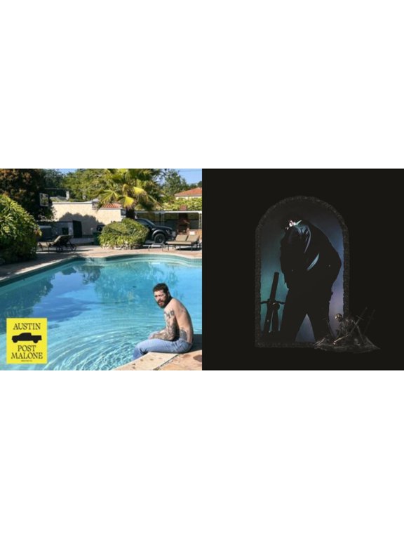 Austin (Forest Green/2LP) (X) & Hollywood's Bleeding (Lavender Vinyl/2LP)