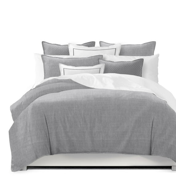 Austin Gray Duvet Cover Set Full
