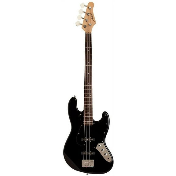 Austin Guitars AJB300BK Electric Bass Black