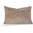 thumbnail image 1 of Austin Horn Classics Chenille Pillows With "Blanket Stitch" Cover Only Set Of 2 Taupe 13"X20", 1 of 3