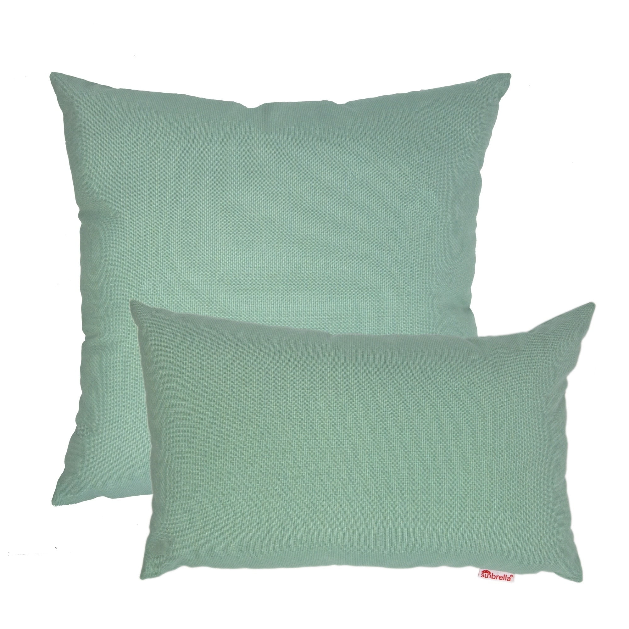 Sunbrella Spectrum Mist Indoor/Outdoor Pillow Set with Removable Covers