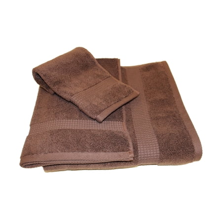 Austin Horn Classics Zero Twist 3-piece Towel Set Brown