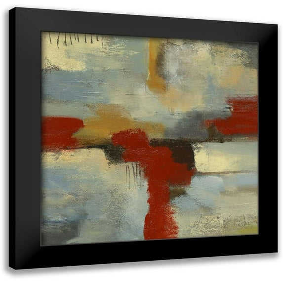 Austin, L. 20x20 Black Modern Framed Museum Art Print Titled - Mirage II