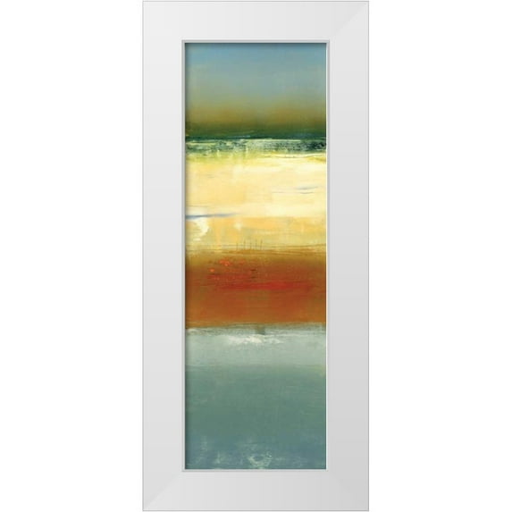 Austin, L 7x14 White Modern Wood Framed Museum Art Print Titled - Daybreak II
