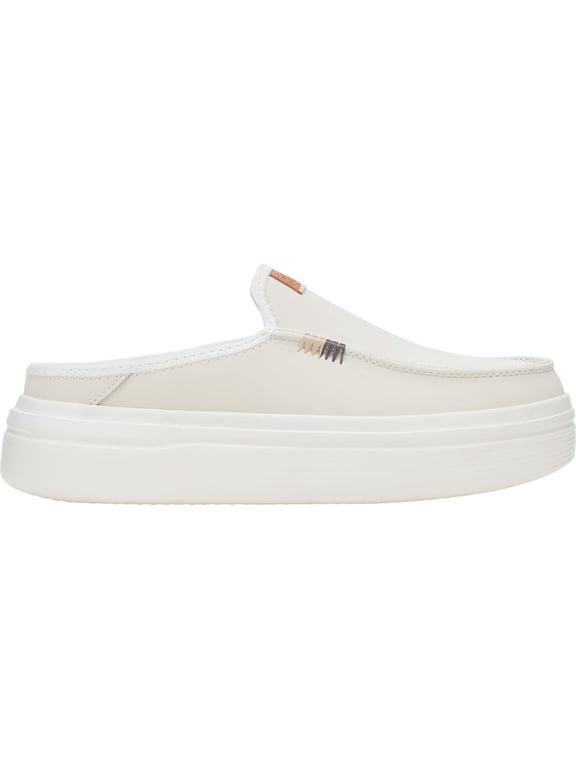 Women Austin Lift Leather Women, White, 8