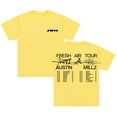 thumbnail image 1 of Austin Millz Fresh Air Tour T-shirt 2024 Short Sleeve Cotton Tee Women Men Streetwear Tops, 1 of 3