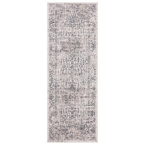 Austin Nixon Grey Runner Rug, 2 ft. 7 in. x 7 ft. 4 in.