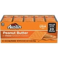 thumbnail image 1 of Austin Peanut Butter on Cheese Sandwich Crackers, Single Serve Snack Crackers, 20 Count, 1 of 2