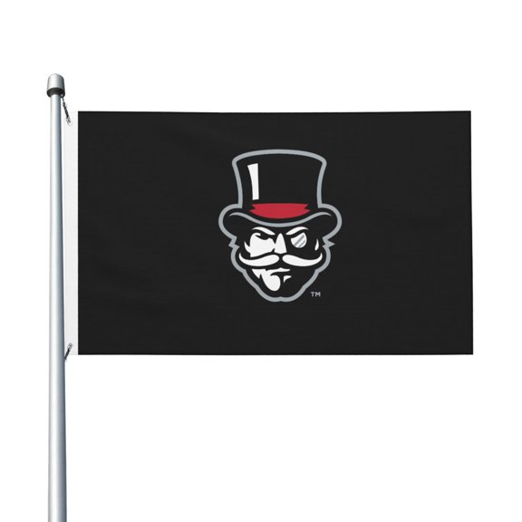 Austin Peay State University 3x5 Ft Flag Double Sided Indoor Outdoor Double Stitched Polyester Flag With 2 Grommets-Both Side Can Be Read