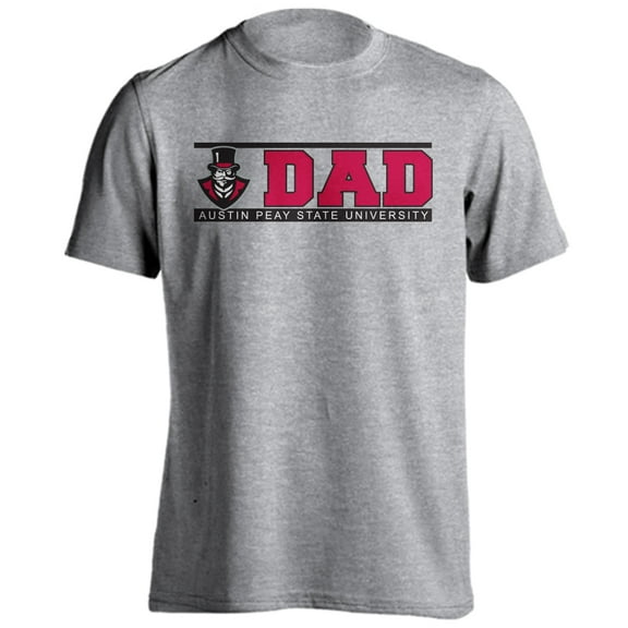 Austin Peay State University Governors Dad Proud Parent Short Sleeve T-Shirt