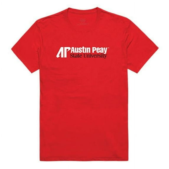 Austin Peay State University Mens Institutional Tee - Red - Small