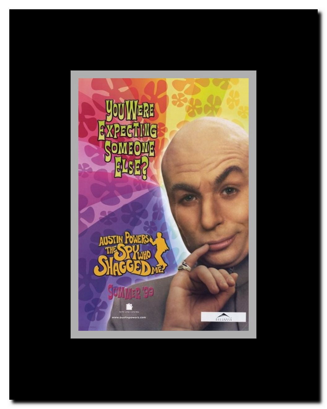 Austin Powers 2: the Spy Who Shagged Me Framed Movie Poster