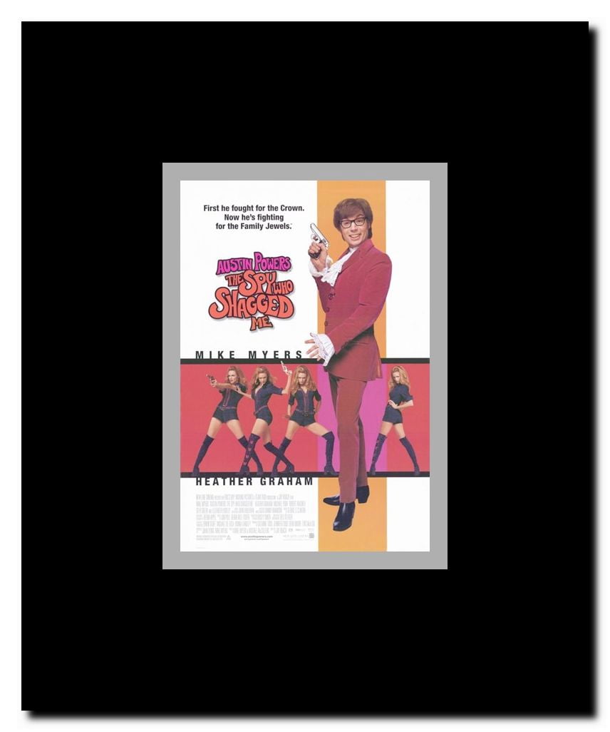 Austin Powers 2: the Spy Who Shagged Me Framed Movie Poster