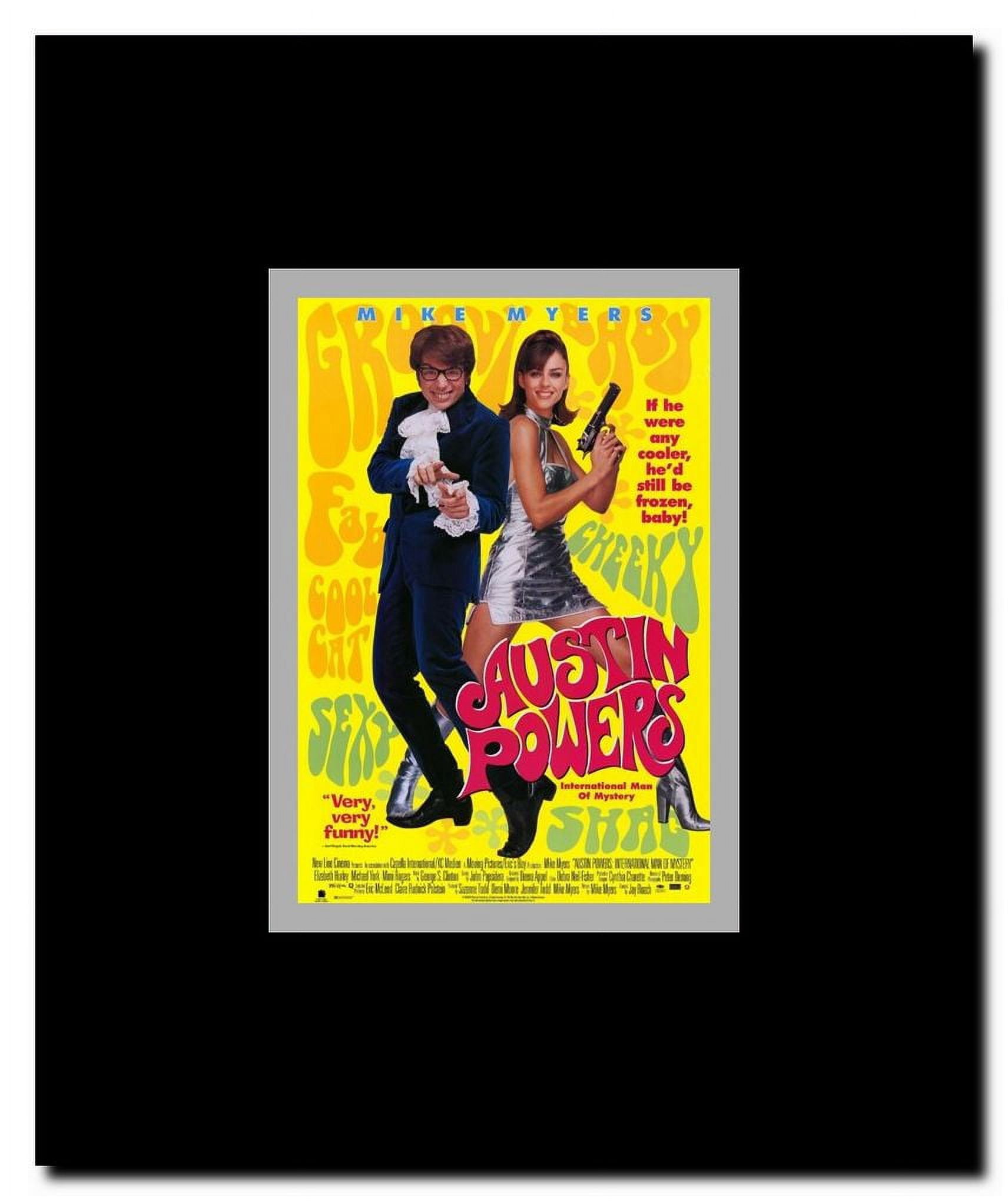 Austin Powers: International Man of Myst Framed Movie Poster
