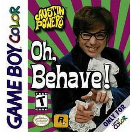 Austin Powers: Oh, Behave! - Nintendo Gameboy Color GBC (Used)