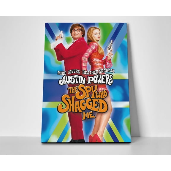 Austin Powers Poster or Wrapped Canvas