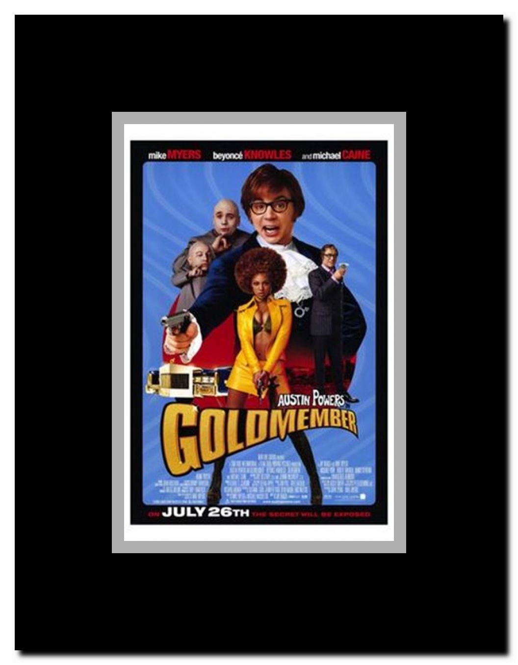 Austin Powers in Goldmember Framed Movie Poster