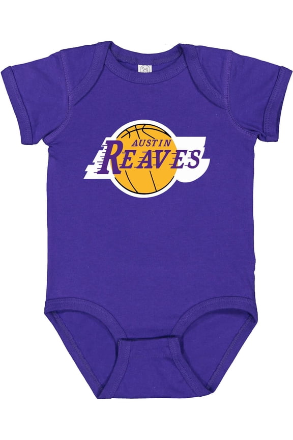 Austin Reaves Lakers Logo Dunk Baby 1 Piece