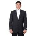 thumbnail image 1 of Austin Reed Mens Pure Wool Striped Suit Separate Coat 48 XL, Black, 1 of 5