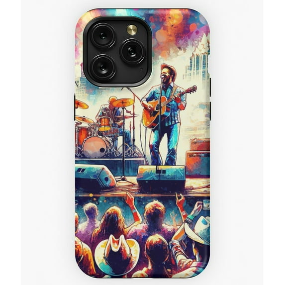 Austin Rhythms Heartbeat of Texas Music G2939 Phone Case for iPhone17 16 15 14 13 12 11 Pro Max