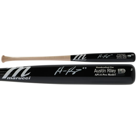 Austin Riley Atlanta Braves Autographed Marucci Game Model Bat - Fanatics Authentic Certified