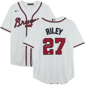 Austin Riley Atlanta Braves Autographed White Replica Jersey - Fanatics Authentic Certified