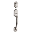 thumbnail image 1 of Austin Single Cylinder Satin Nickel Handleset Less Interior Pack Feat SmartKey, 1 of 1