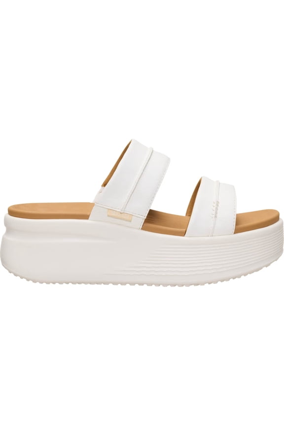 Womens Austin Slide Classic , Ivory, 5
